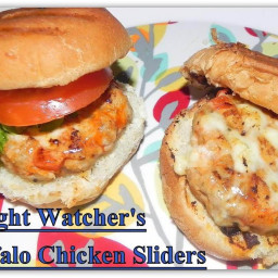 Weight Watcher's Buffalo Chicken Sliders