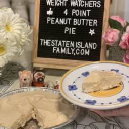 Weight Watchers No Bake Peanut Butter Pie