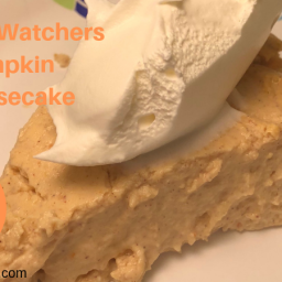 Weight Watchers Pumpkin Cheesecake