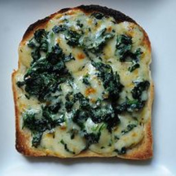 Welsh Rarebit with Spinach