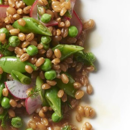 Wheat Berry Salad with Peas, Radishes, and Dill