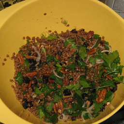 Wheatberry Salad With Dried Cherries