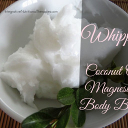 Whipped Coconut Oil Magnesium Body Butter