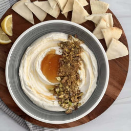 Whipped Ricotta with Honey and Pistachios