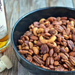 Whiskey Roasted Nuts