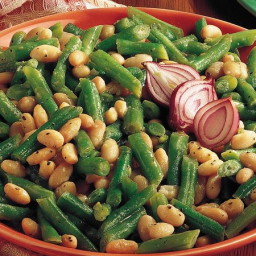 White and Green Beans