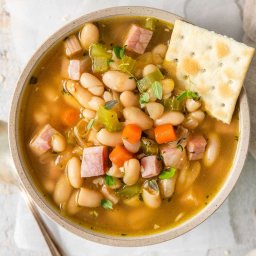 White Bean and Ham Soup