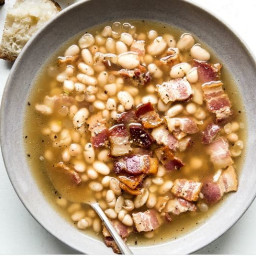 White Bean Soup with Bacon