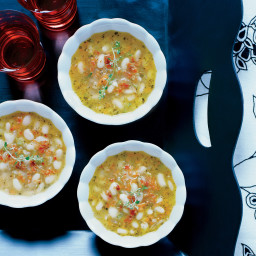 White-Bean Soup with Bacon and Herbs