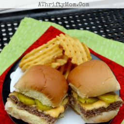 White Castle Burger Copycat Recipe - Baked in the oven - so easy