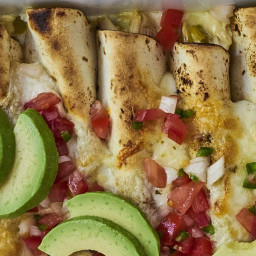 White Chicken Enchiladas Recipe