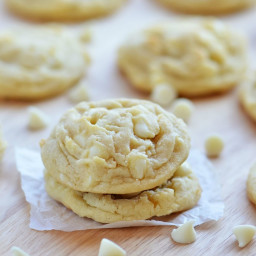 White Chocolate Chip Pudding Cookies