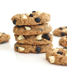 White Chocolate Dried Blueberry Coconut Oatmeal Cookies