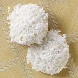 White Chocolate-Macadamia Snowball Cookies