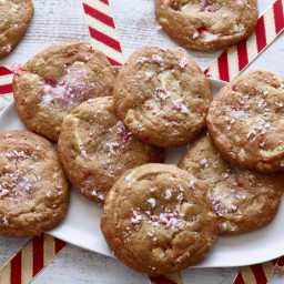 White Chocolate Peppermint Cookies