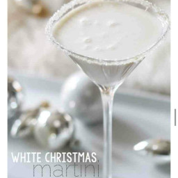White Christmas Martini
