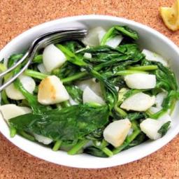 White Beet and Garlic Saute' - pressure cooker recipe