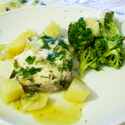 Whitefish with Celery
