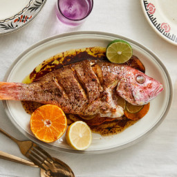 Whole Fish With Soy and Citrus
