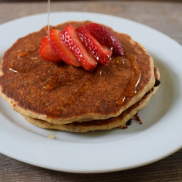 Whole Grain and Almond Pulp Pancakes Recipe