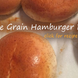 Whole Grain Hamburger Buns