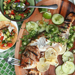 Whole Grilled Fish Tacos Recipe