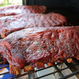 Whole Smoked Spare Ribs