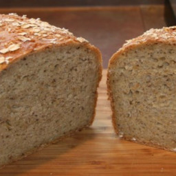 Whole Wheat and Steel-Cut Oats Bread