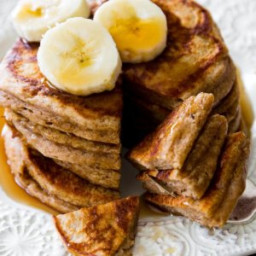 Whole Wheat Banana Pancakes