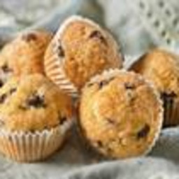Whole-Wheat Blueberry Protein Muffins