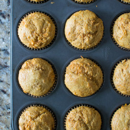 Whole Wheat Carrot Muffins