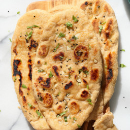 Whole Wheat Naan Bread – Vegan Indian Naan Recipe