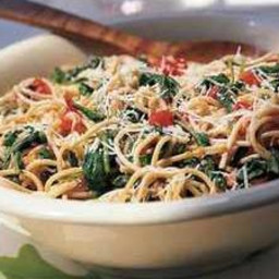 Whole-Wheat Spaghetti with Arugula