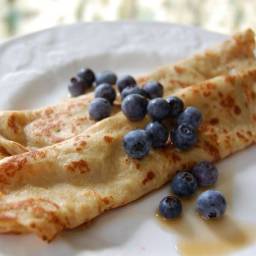 Whole-Wheat Crepes (for breakfast or dessert!)