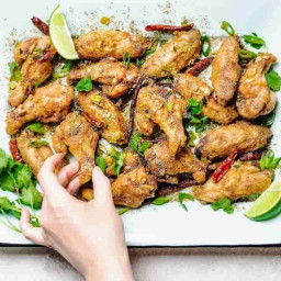 Whole30 Crispy Chinese Chicken Wings (Paleo, Keto, Oven Baked)