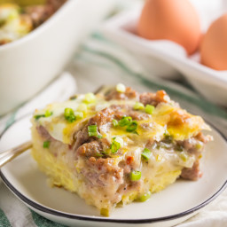 Whole30 Hashbrown and Sausage Breakfast Casserole