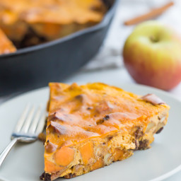 Whole30 Pumpkin Breakfast Bake (With Sweet Potatoes, Apples, and Vanilla Be