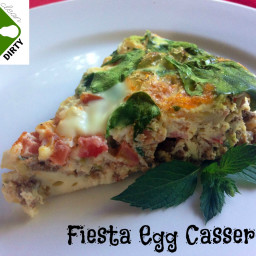 Whole30 Recipe: Fiesta Egg Casserole