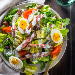 Whole30 Steak Salad Steakhouse-Style (Paleo)