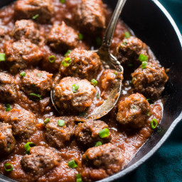 Whole30 Sweet and Sour Paleo Meatballs
