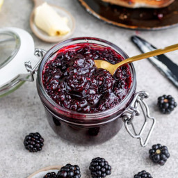 Wild blackberry jam (no pectin)