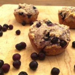 Wild Blueberry Corn Muffins