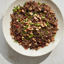 Wild Rice and Berries With Popped Rice