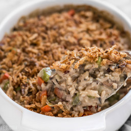 Wild Rice and Vegetable Casserole