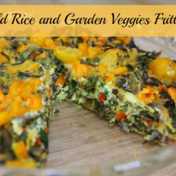 Wild Rice and Garden Veggies Frittata Recipe