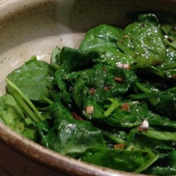 Wilted Spinach Recipe