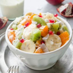 Winter Fruit Salad with Poppy Seed Dressing