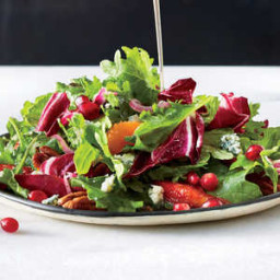 Winter Greens Salad with Citrus and Blue Cheese