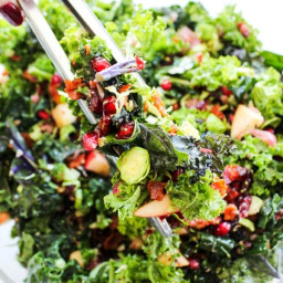Winter Kale Super Salad