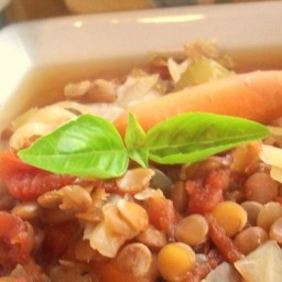 Winter Lentil Vegetable Soup